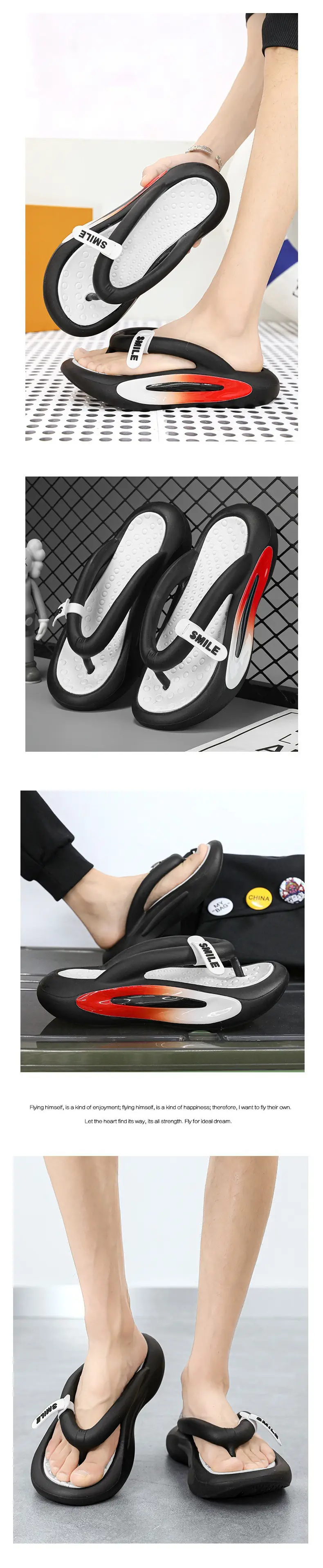 Men's EVA Beach Sandals with 5.0 CM Sole — feature 4