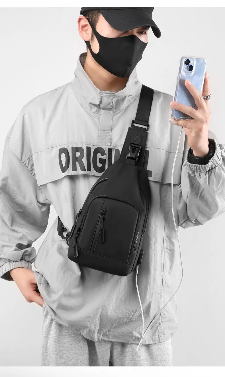 New Men's Korean Fashion Shoulder Bag with Luxury Accessories — feature 28