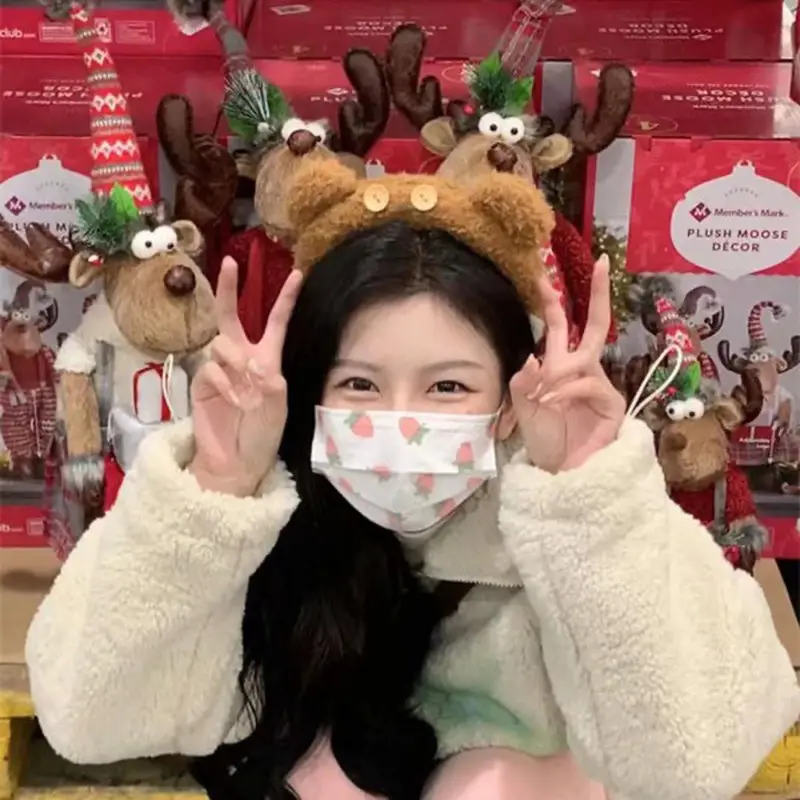 Japan Universal Bear Headband with Face Wash - Image 6
