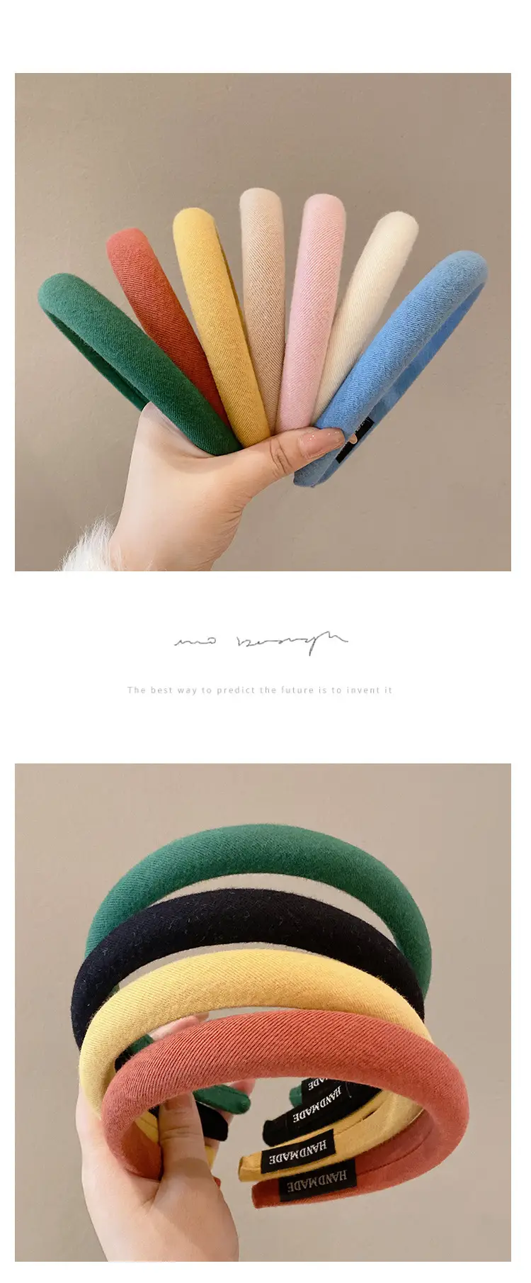 Blue Fleece Headband for Women's Hair Bundle 2023 — feature 8