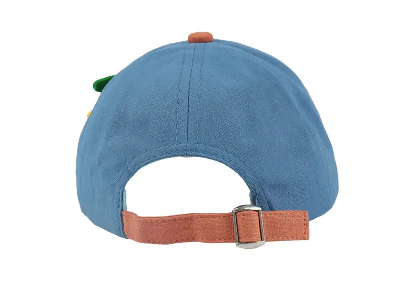 Children's Cartoon Sun Hat Blue Orange Peak Cap — feature 13