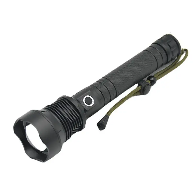 Rechargeable Cross-Border Flashlight with Optical Zoom & Power Display - Image 11