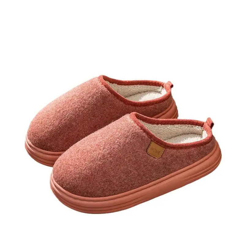 Cotton Slippers for Women Winter 2026 New Style Indoor Home Non-Slip Household Thickened Warm Plush Cotton Slippers for Men Winter - Image 12