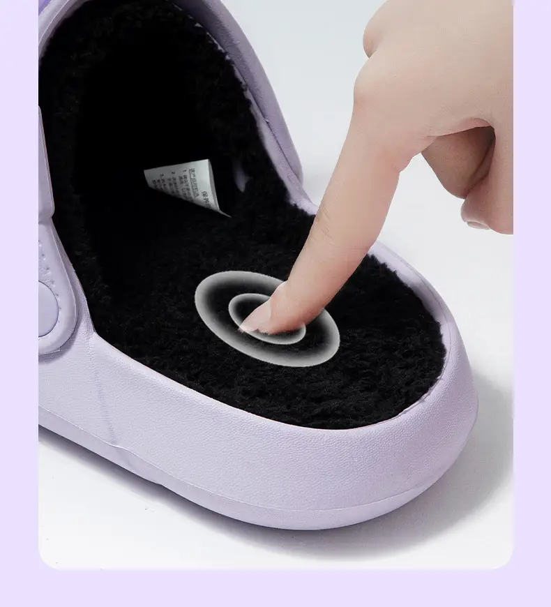Kuromi Genuine Joint Waterproof Cotton Slippers for Women Autumn and Winter 2025 New Indoor Home Non-Slip Warm Cotton Slippers for Women — feature 12