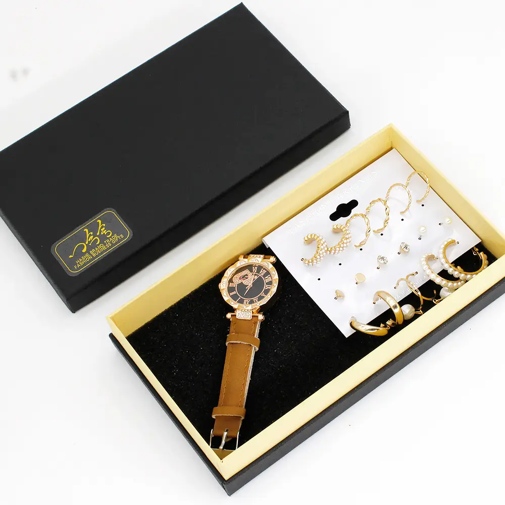 Women's Earring Set with Wrist Watches for Couples — feature 14
