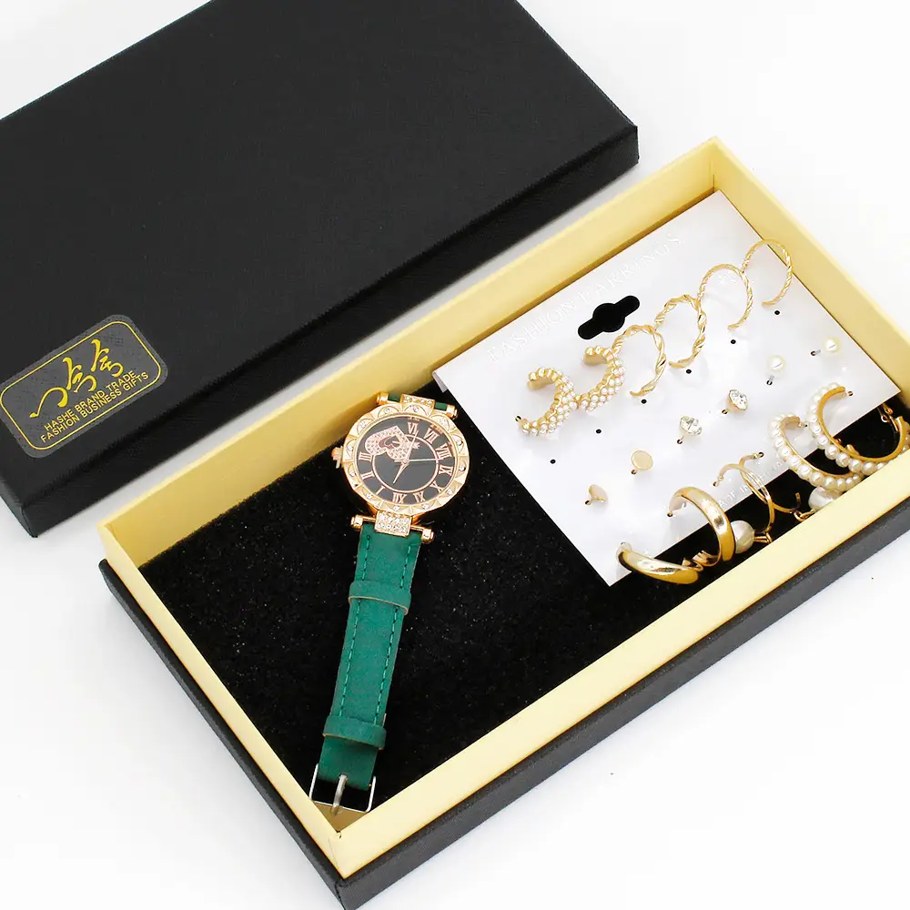 Women's Earring Set with Wrist Watches for Couples — feature 6