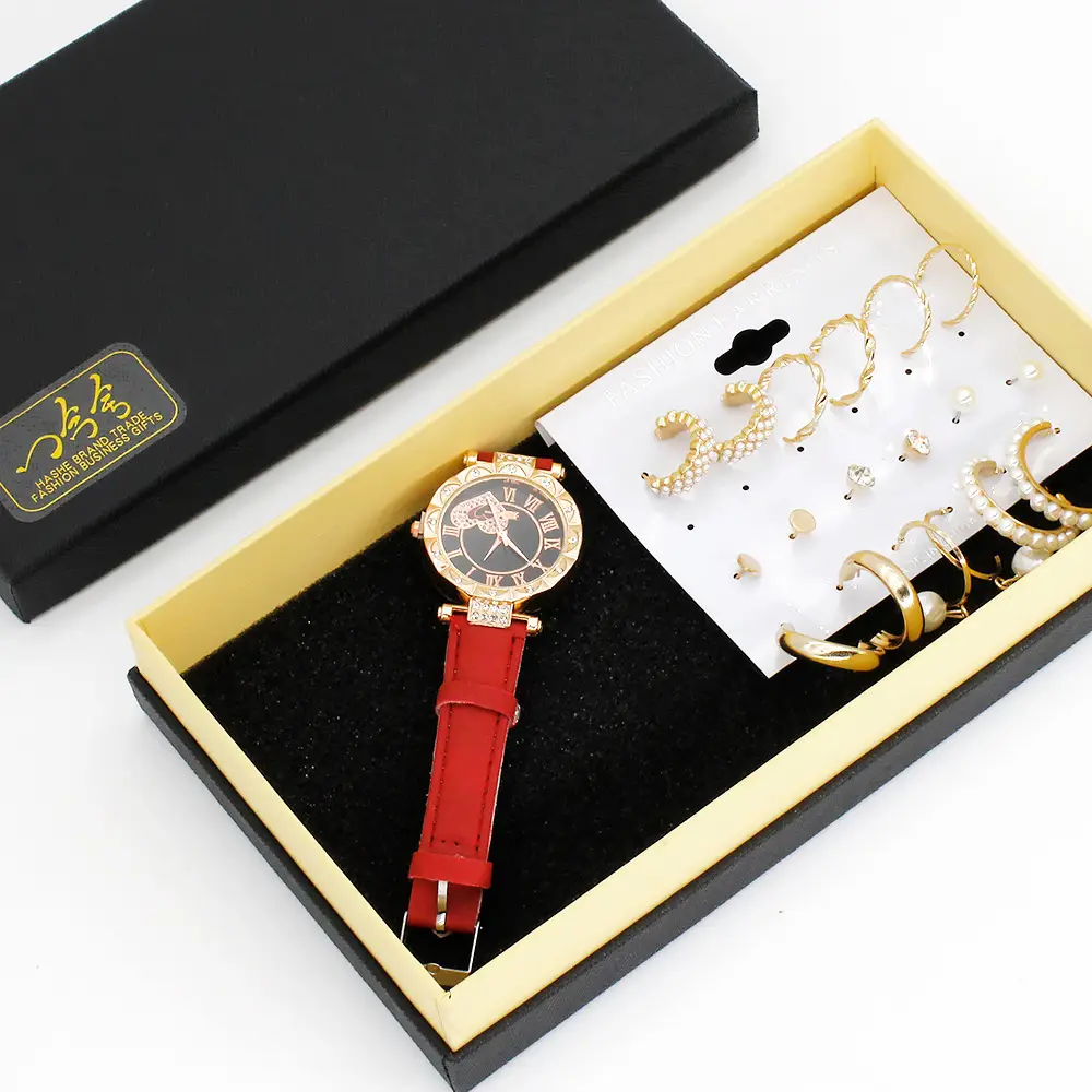 Women's Earring Set with Wrist Watches for Couples — feature 7