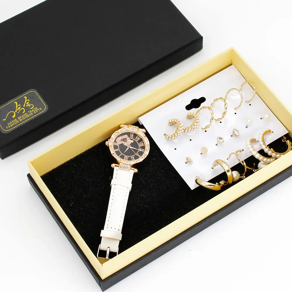Women's Earring Set with Wrist Watches for Couples — feature 8