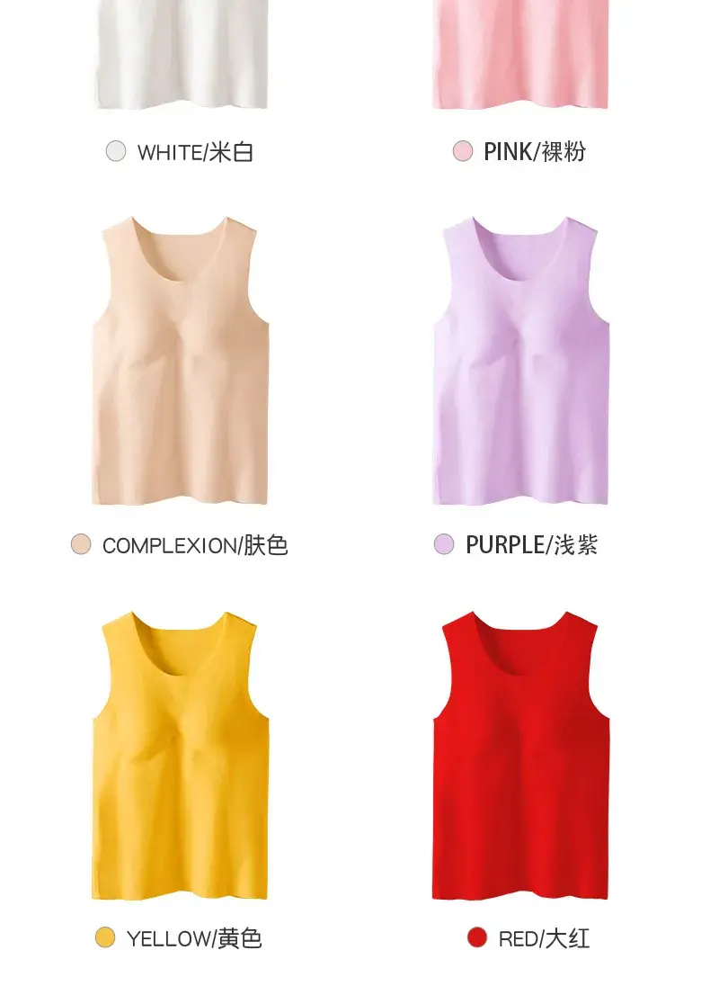 Girls Pink Sleeveless Thermal Vest Double Sided Fleece — feature 10