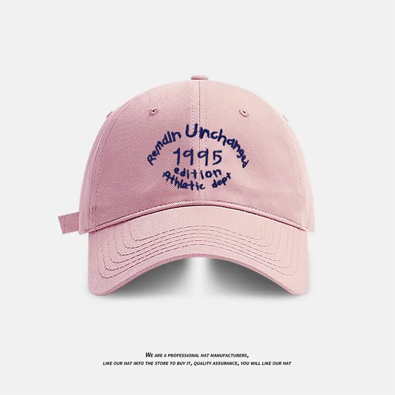 Korean-style Letter Embroidered Baseball Cap for Women — feature 19