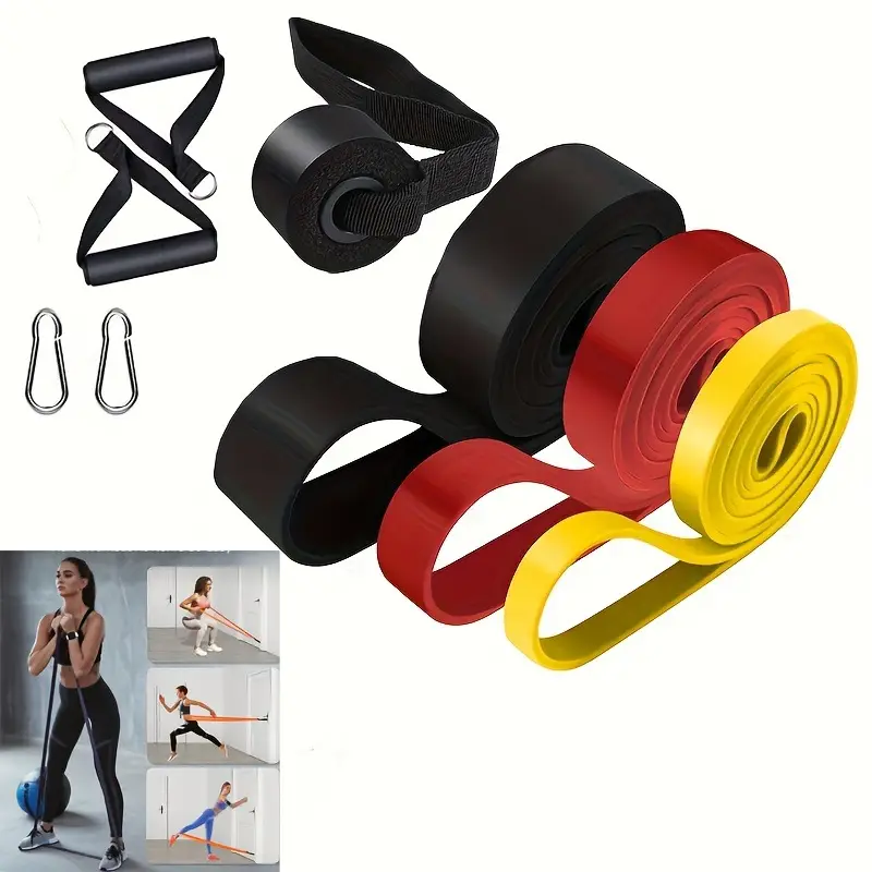 Fitness Elastic Resistance Belt Pull Up Yoga Stretch Rope