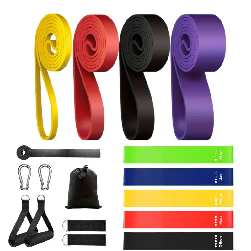 Fitness Elastic Resistance Belt Pull Up Yoga Stretch Rope