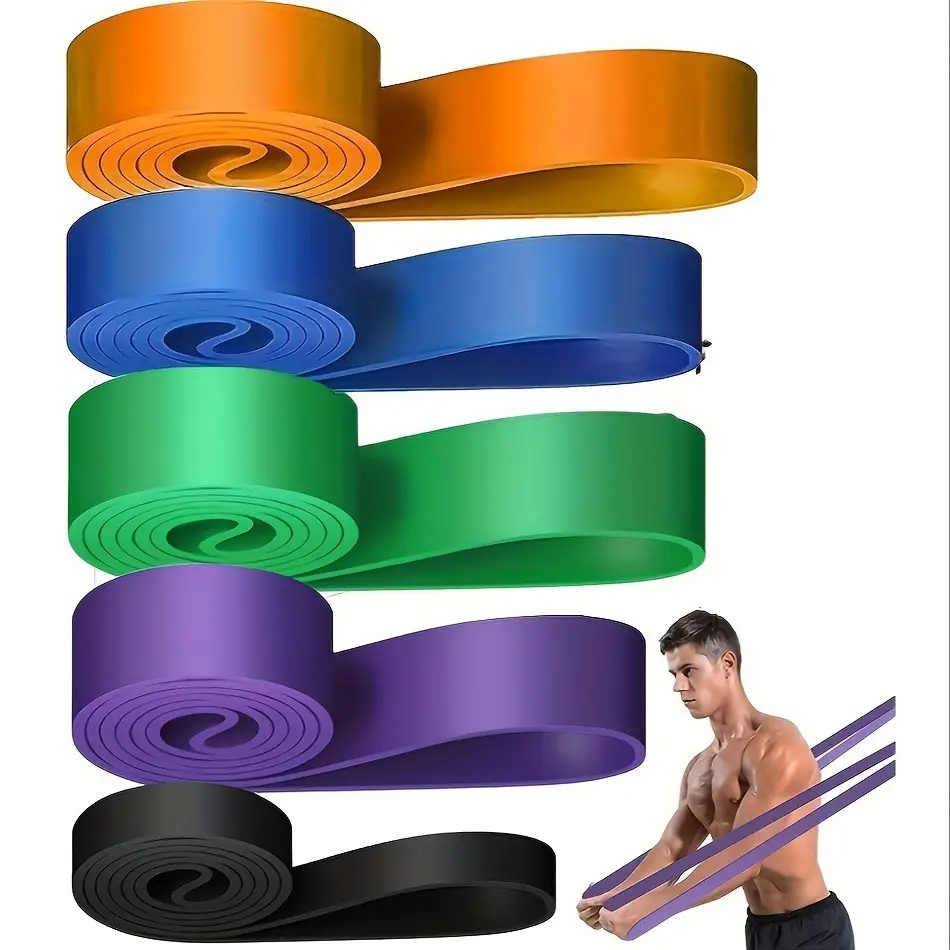 Fitness Elastic Resistance Belt Pull Up Yoga Stretch Rope