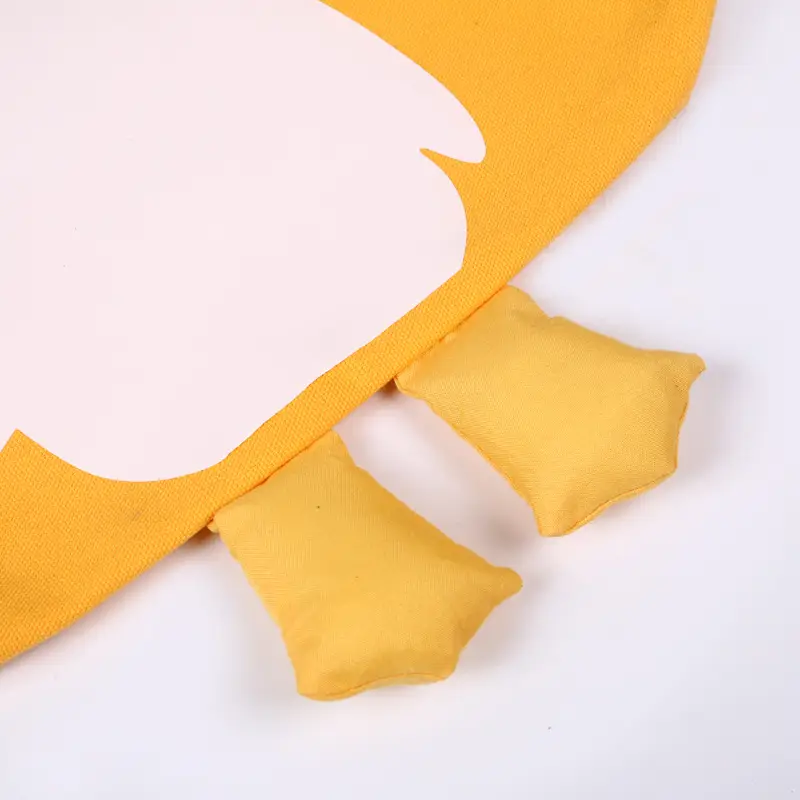 Cute Duck Canvas Shoulder Bag Yellow - Image 7