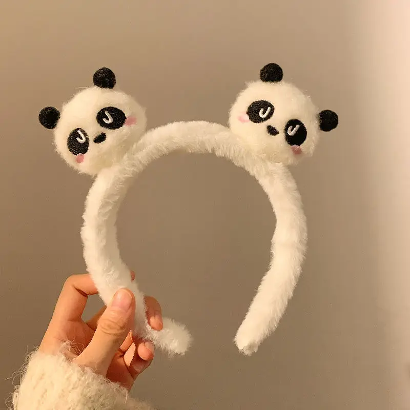 Plush Rabbit Ears Headband for Girls - Image 11