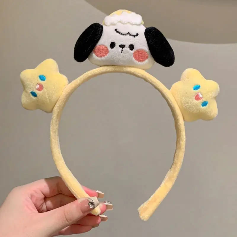 Plush Rabbit Ears Headband for Girls - Image 48