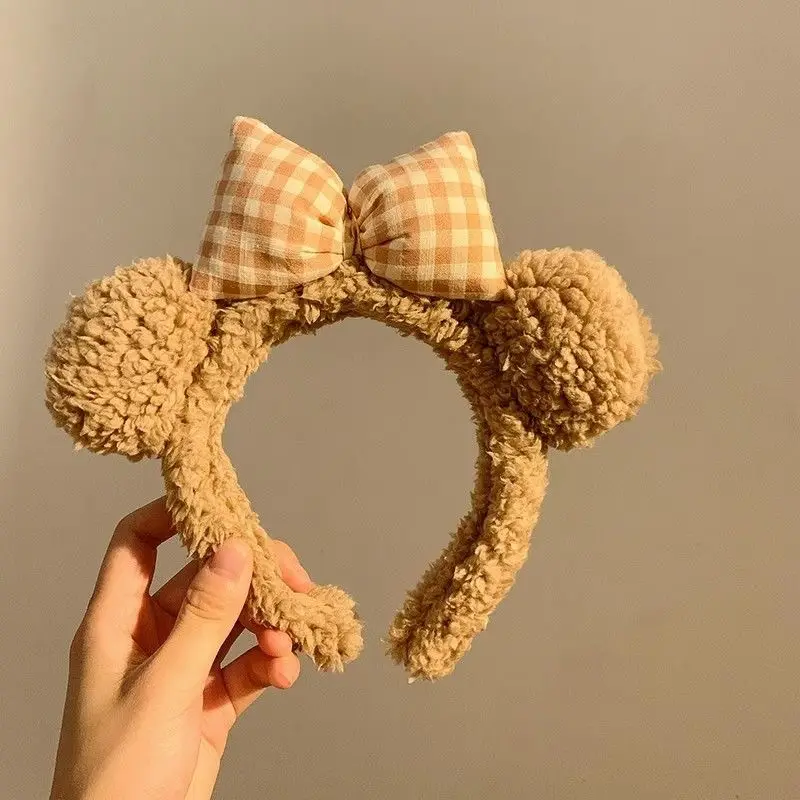 Plush Rabbit Ears Headband for Girls - Image 54