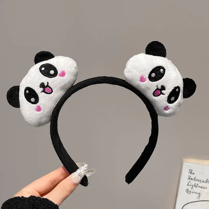 Plush Rabbit Ears Headband for Girls - Image 65