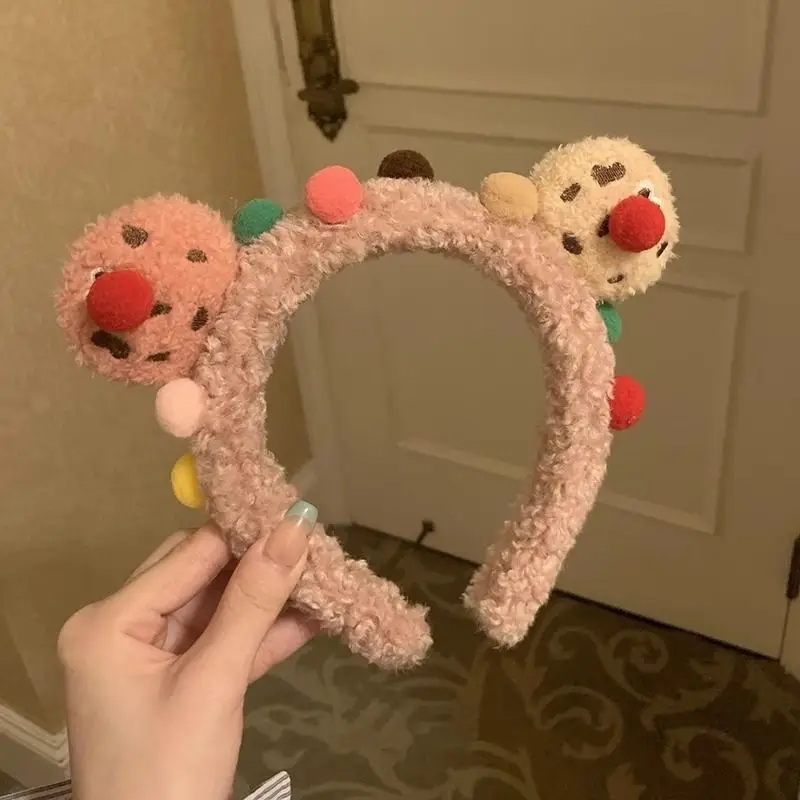 Plush Rabbit Ears Headband for Girls - Image 84