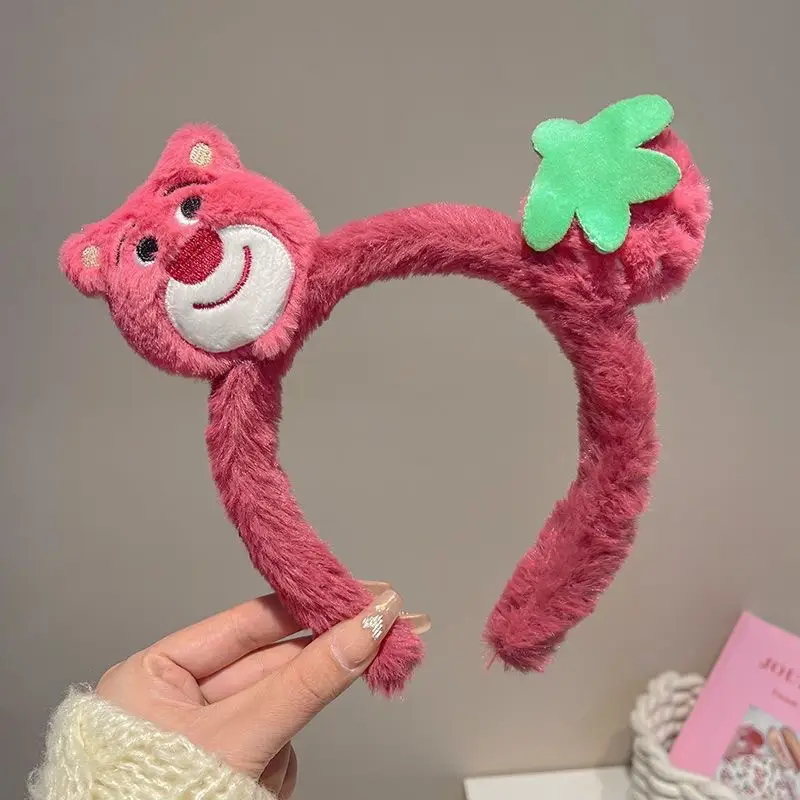 Plush Rabbit Ears Headband for Girls - Image 9