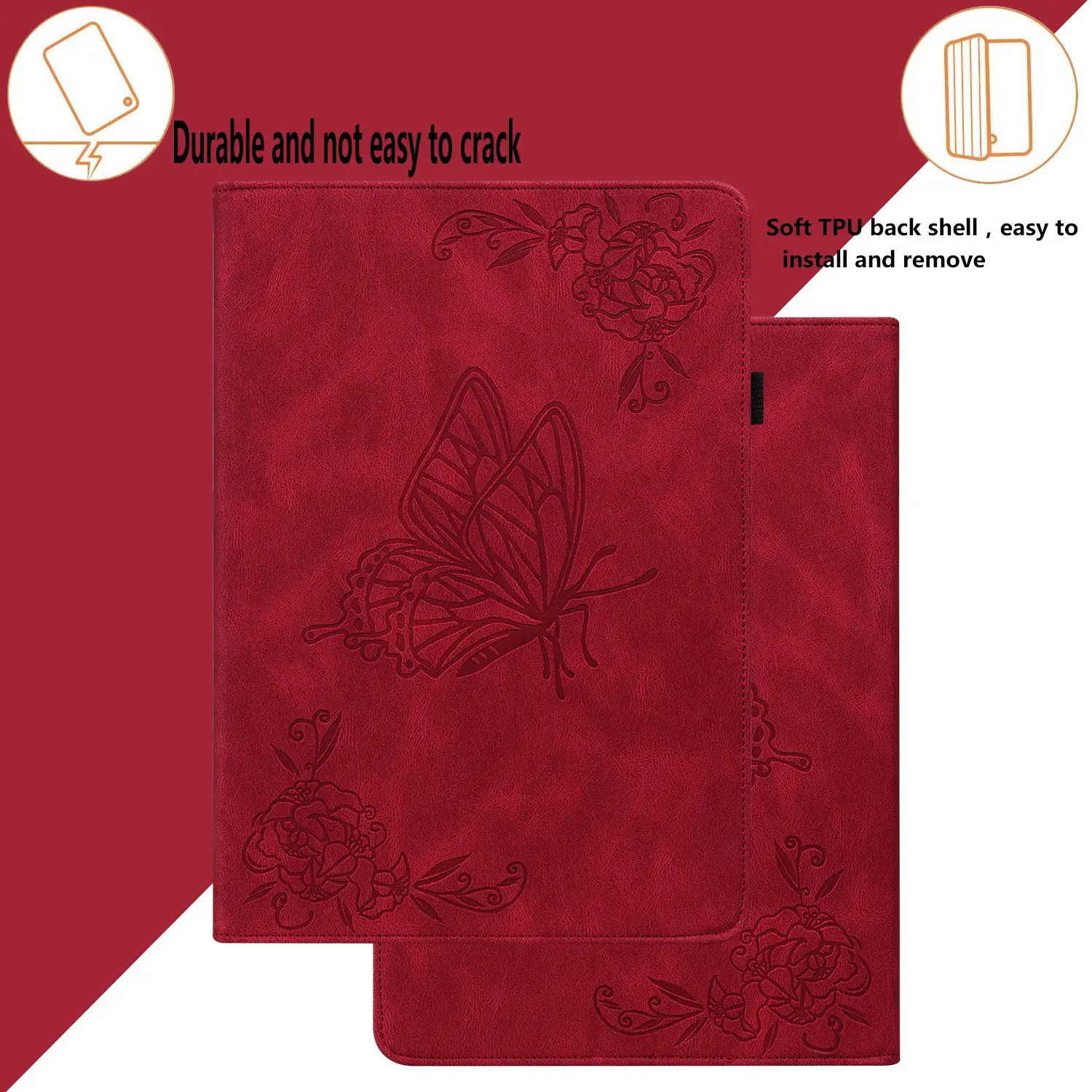 Lenovo Tablet Protective Case with Butterfly Design — feature 8