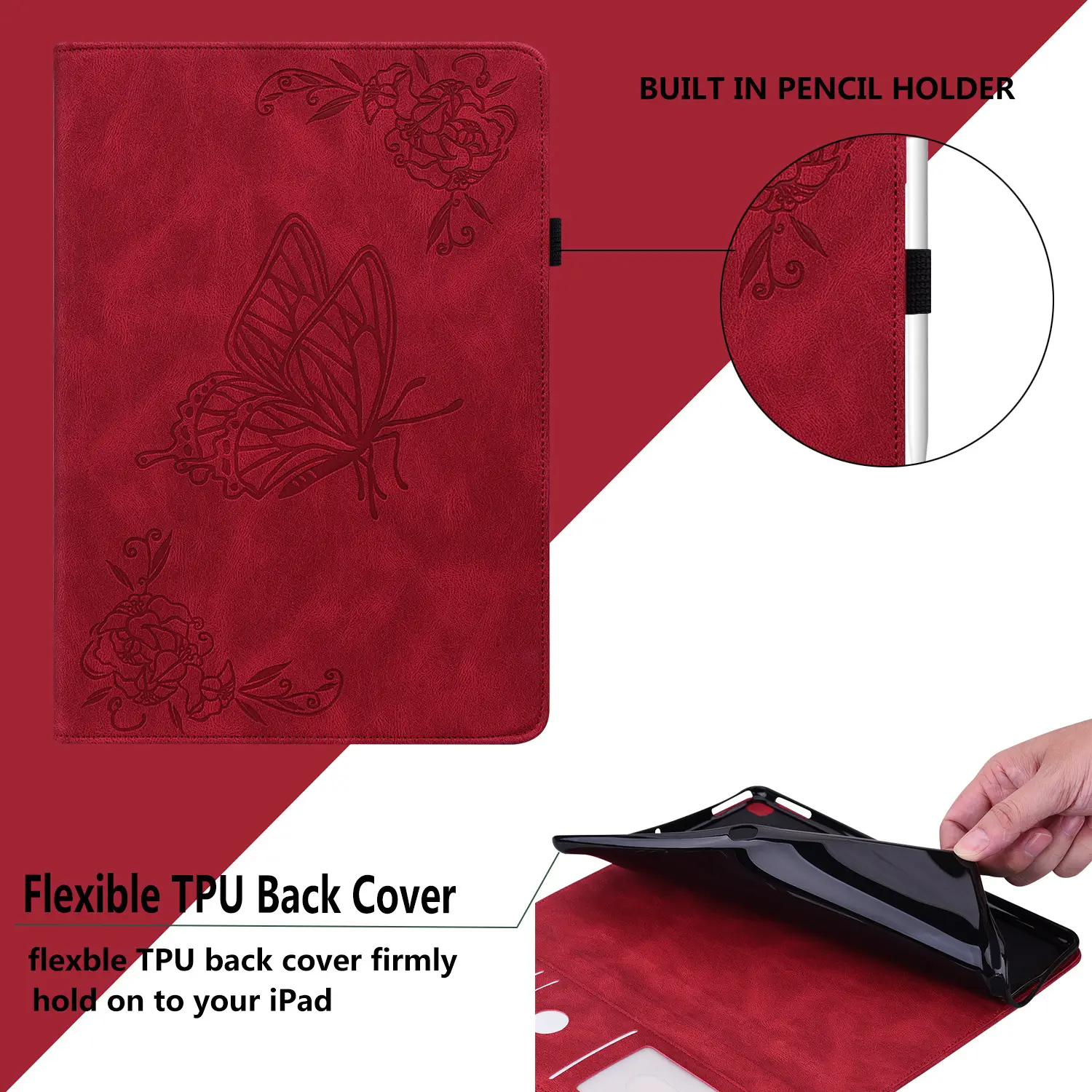Lenovo Tablet Protective Case with Butterfly Design — feature 9