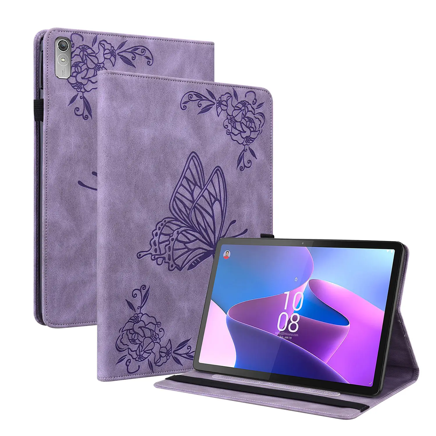 Lenovo Tablet Protective Case with Butterfly Design