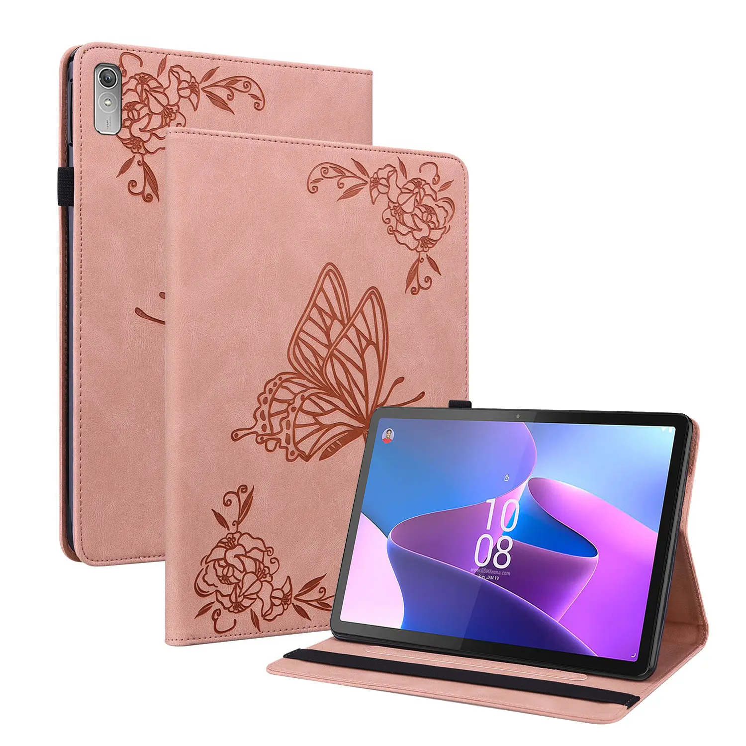 Lenovo Tablet Protective Case with Butterfly Design