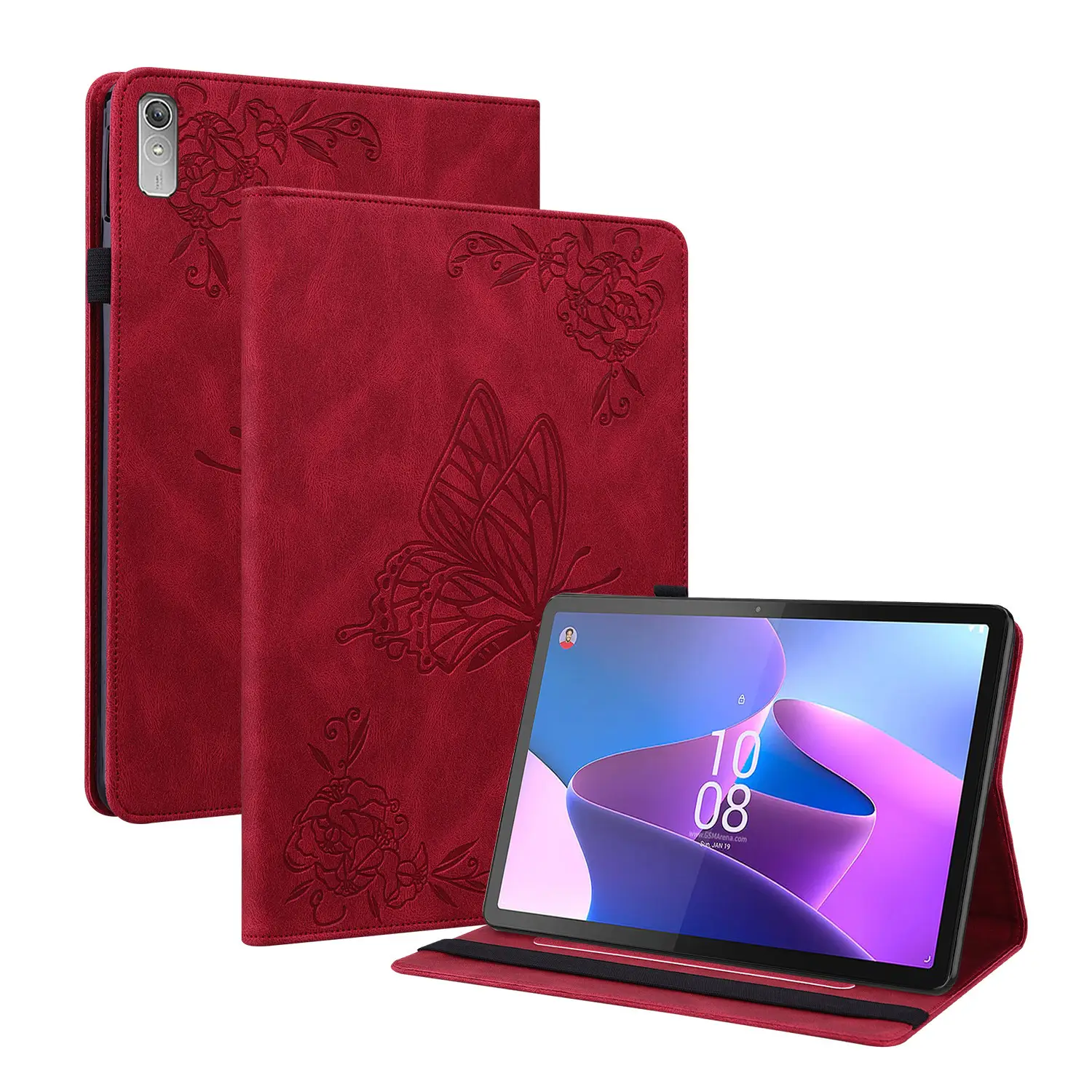 Lenovo Tablet Protective Case with Butterfly Design