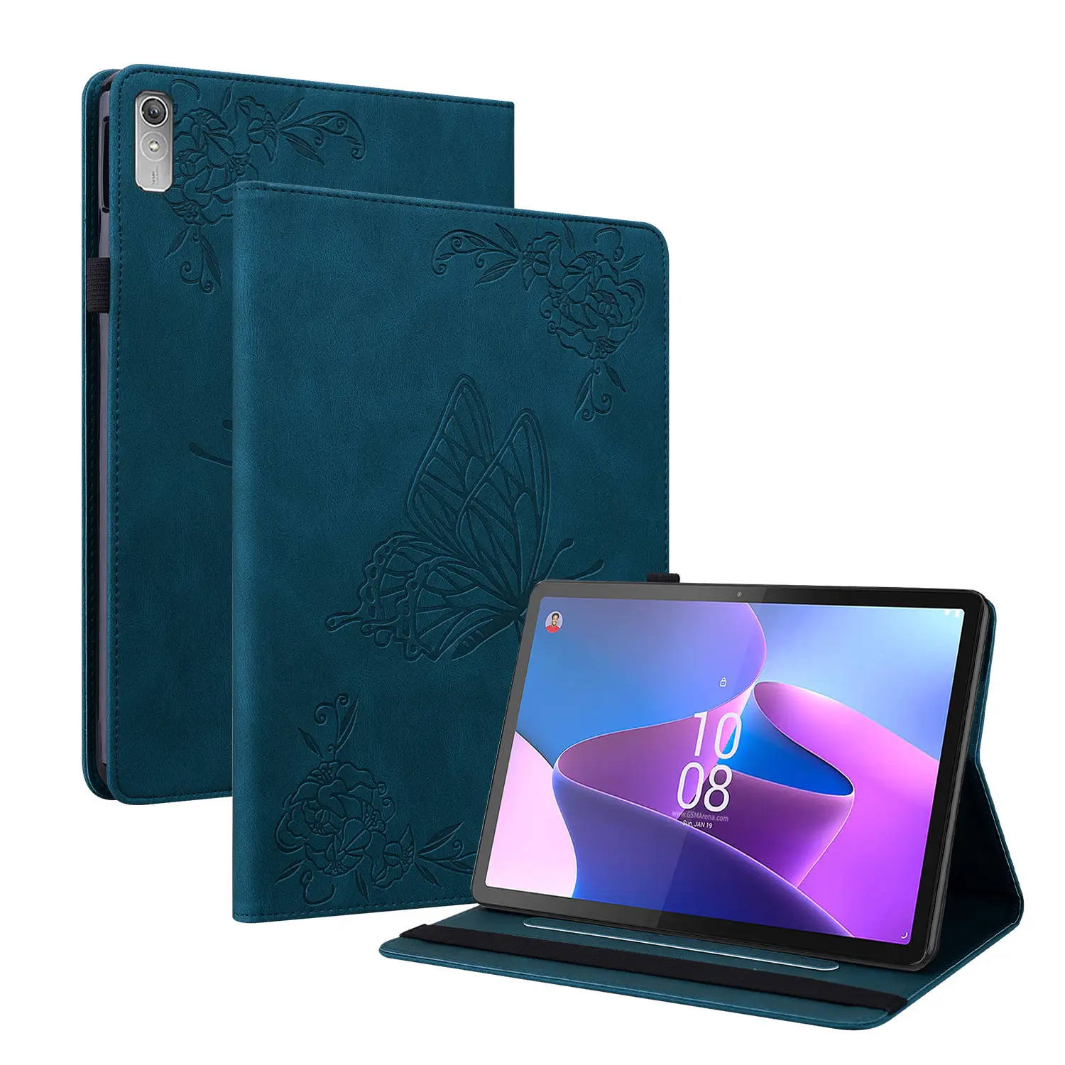 Lenovo Tablet Protective Case with Butterfly Design
