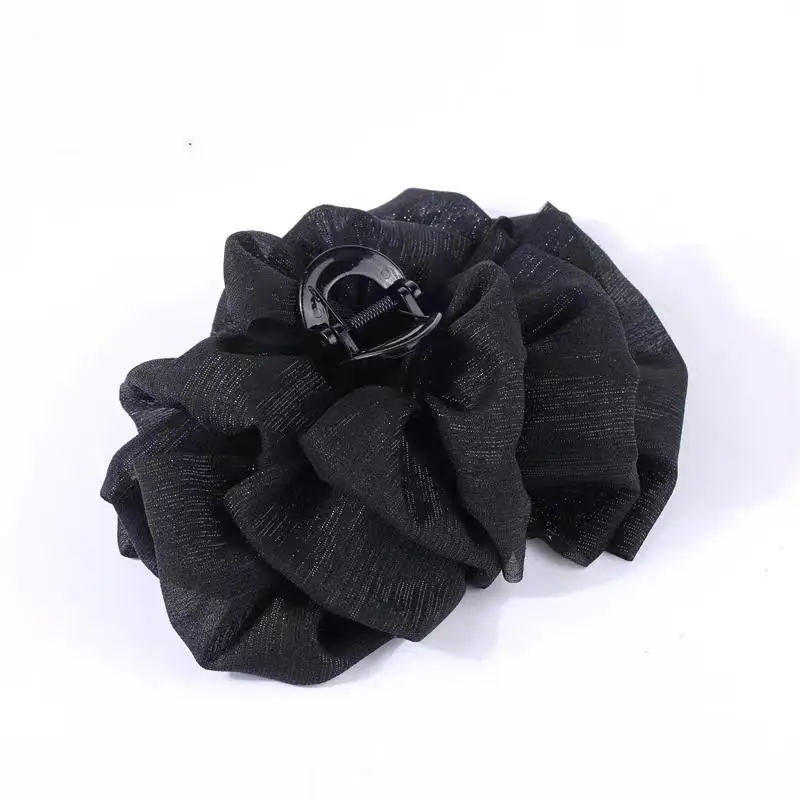 Black Cloud Bubble Hair Clip for Women - Image 9