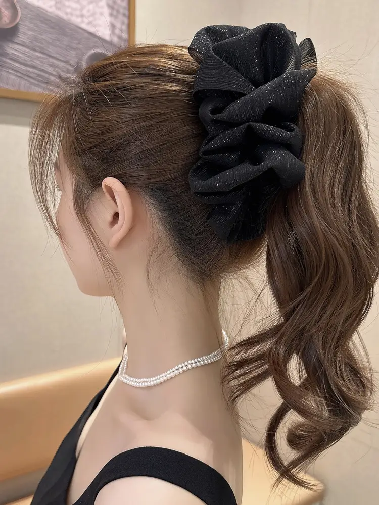 Black Cloud Bubble Hair Clip for Women — feature 11