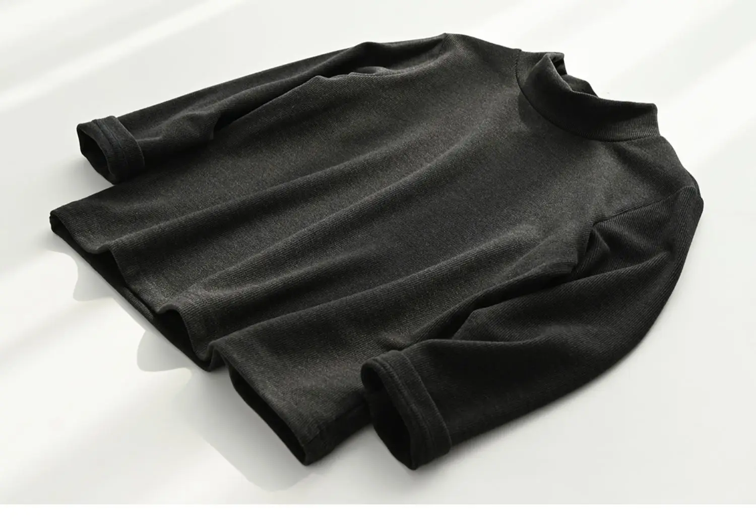300g Warm T-Shirt for Boys Girls Autumn Winter Half Turtleneck — feature 19