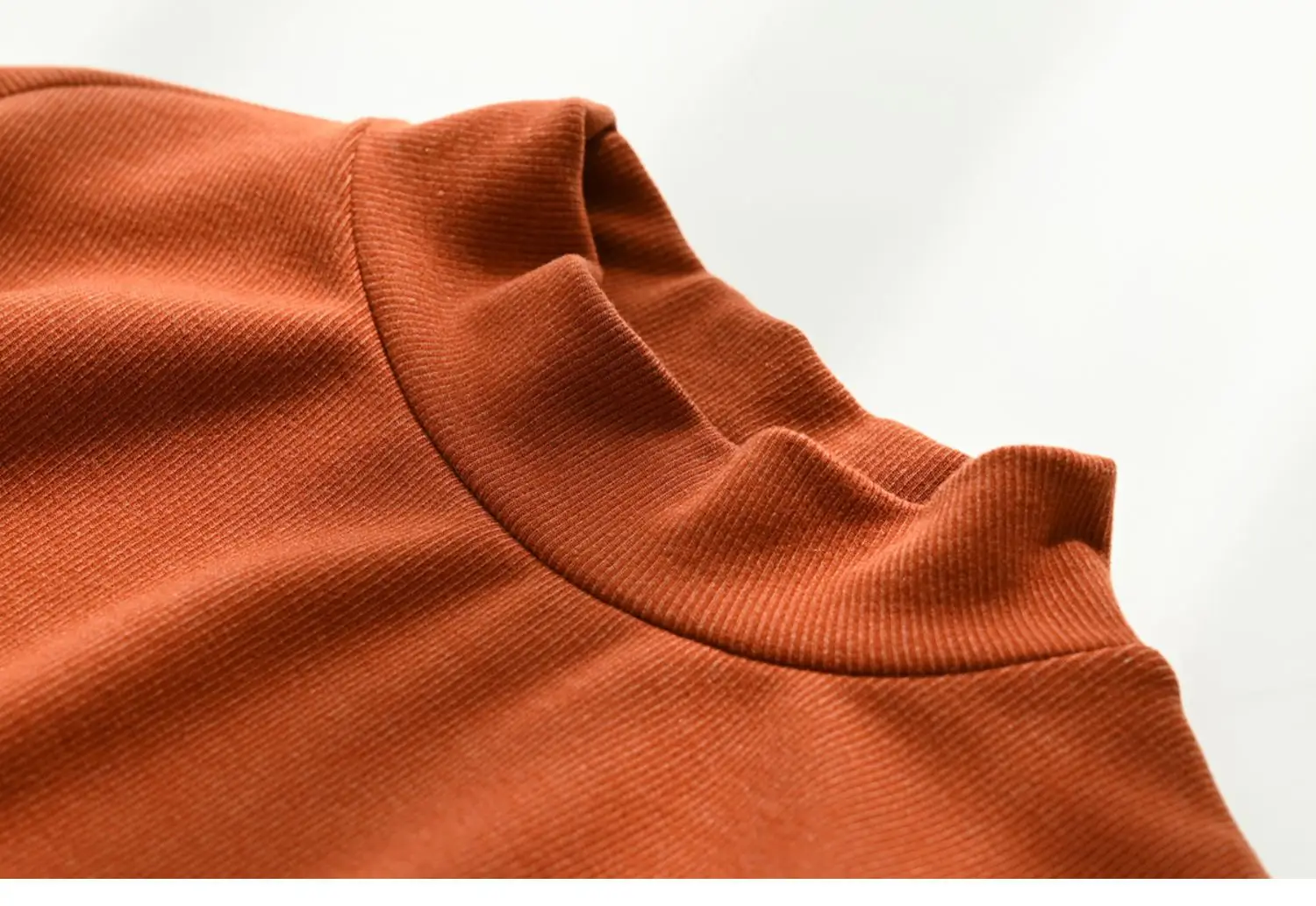 300g Warm T-Shirt for Boys Girls Autumn Winter Half Turtleneck — feature 22