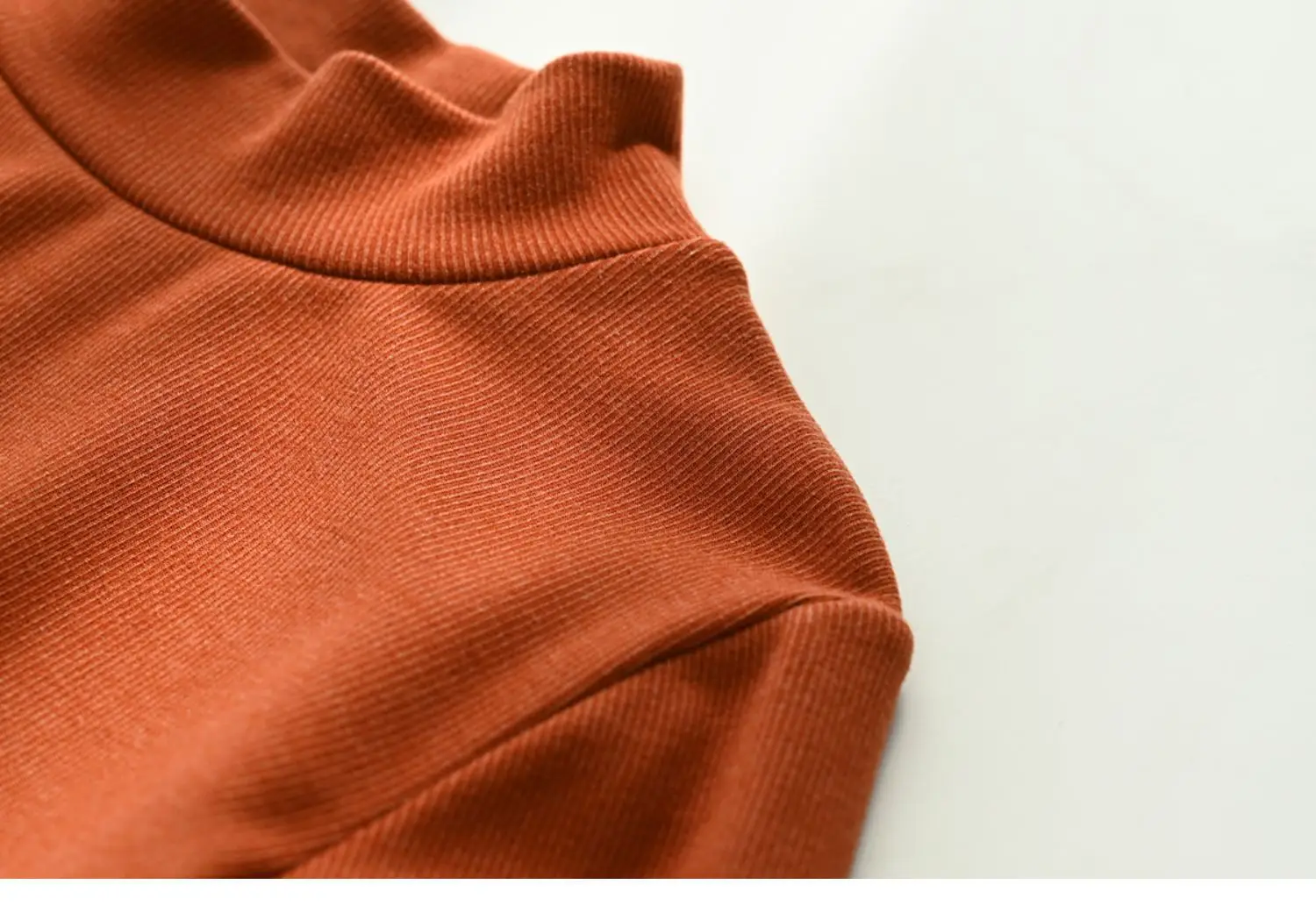 300g Warm T-Shirt for Boys Girls Autumn Winter Half Turtleneck — feature 23