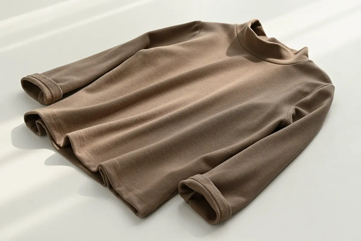 300g Warm T-Shirt for Boys Girls Autumn Winter Half Turtleneck - Image 4