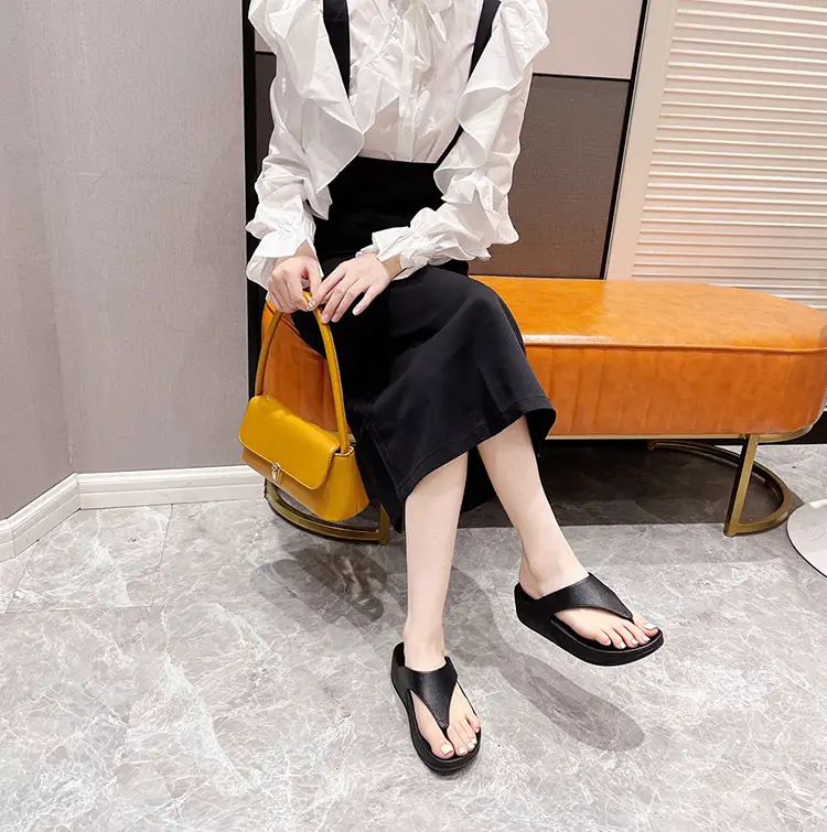 Women Pink Wedge Slippers 2023 Summer Waterproof — feature 22