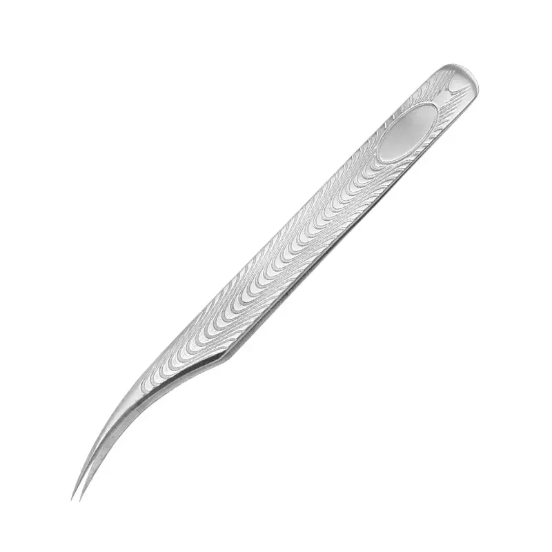 Gold Plated Eyelash Tweezers for Grafting False Eyelashes - Image 11