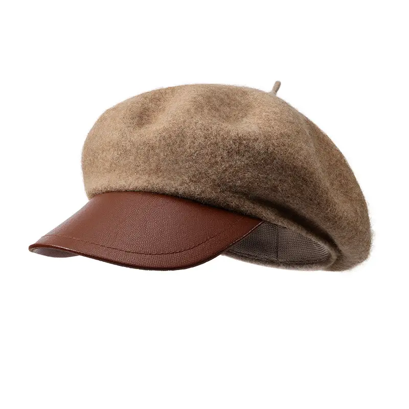 Octagonal Cap for Women Retro Disco Peaked Hat - Image 9