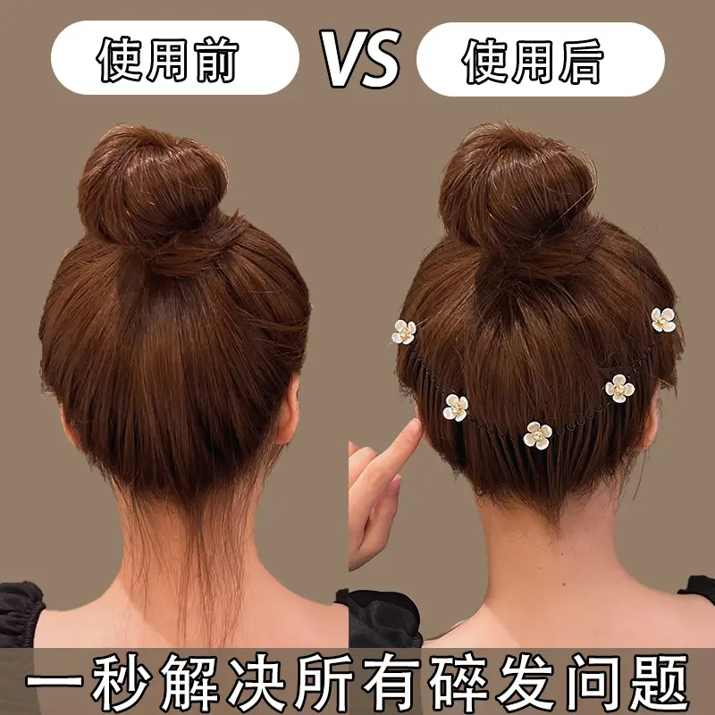 Camellia Floral Hair Comb for Girls and Women - Image 13