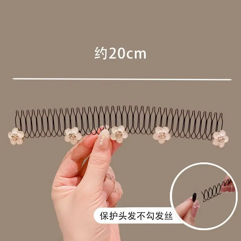 Camellia Floral Hair Comb for Girls and Women - Image 7
