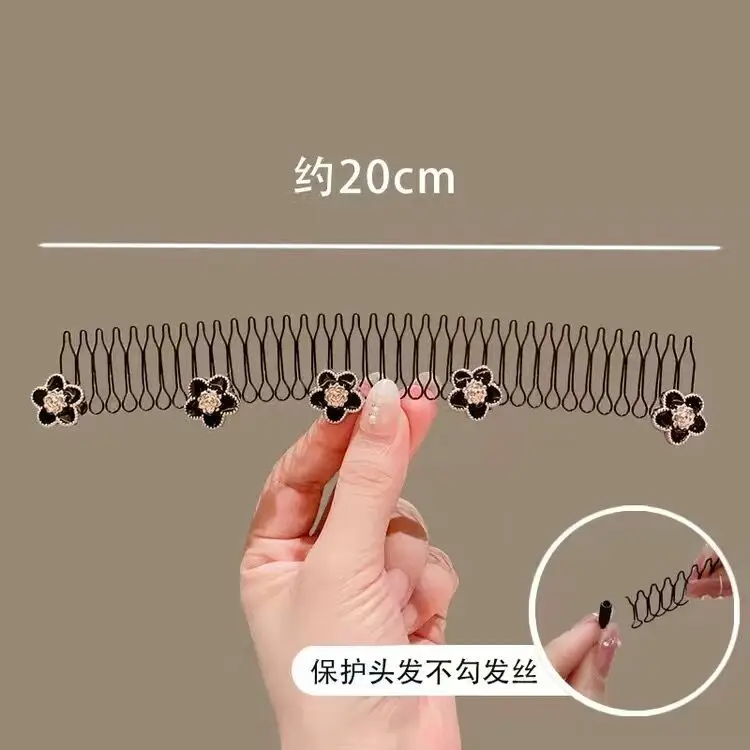Camellia Floral Hair Comb for Girls and Women - Image 8