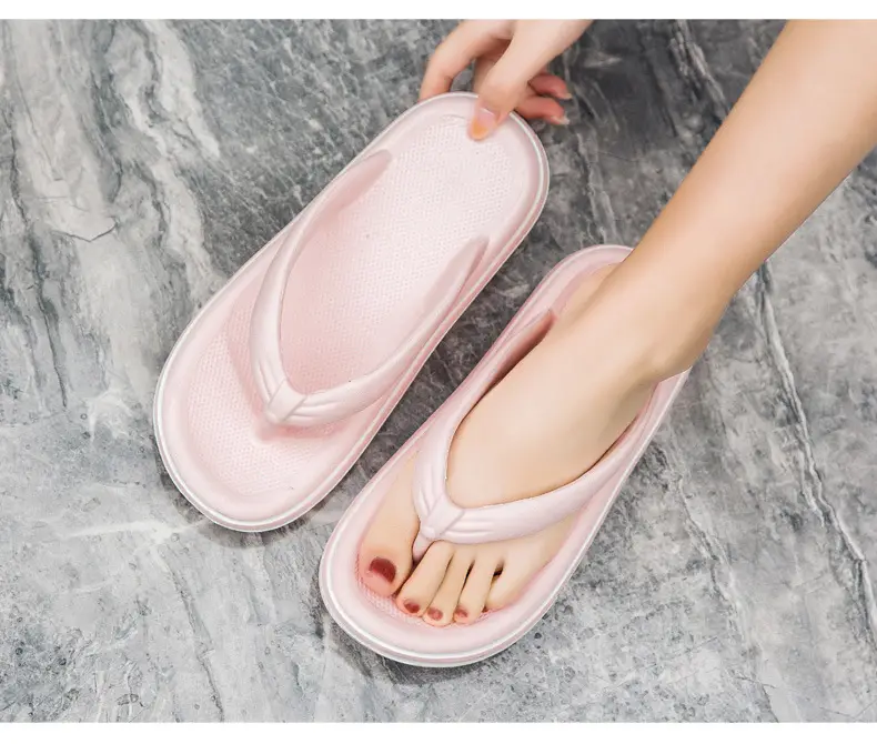 Men's Black Non-Slip Flip Flops Summer Slippers — feature 21