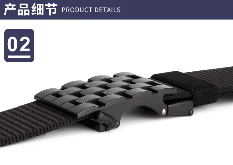 Men's Coffee Color Automatic Buckle Belt β feature 9