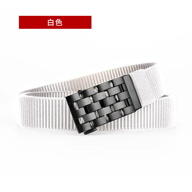Men's Coffee Color Automatic Buckle Belt - Image 9