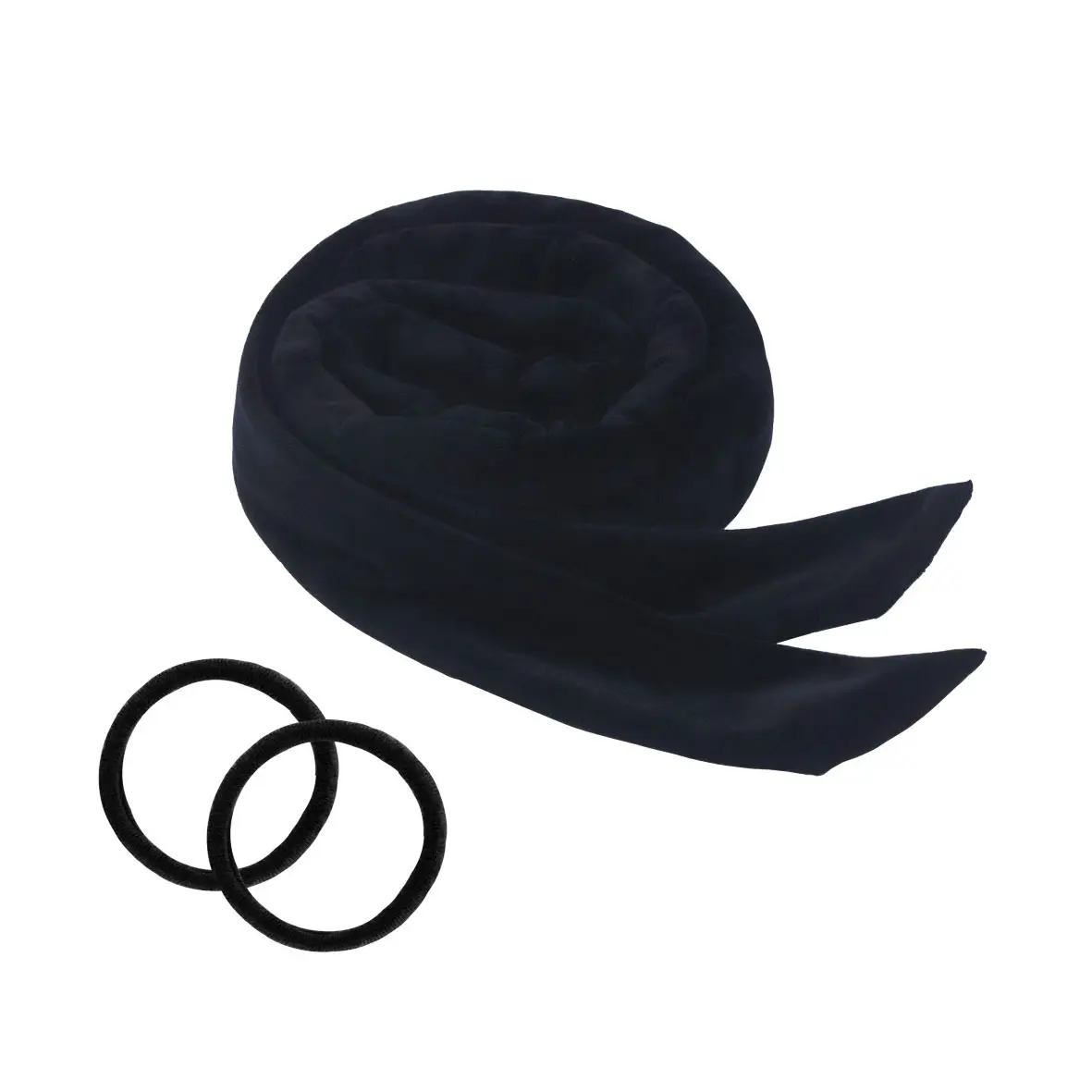 Purple Velvet Hair Scrunchies & Bow Set - Image 19