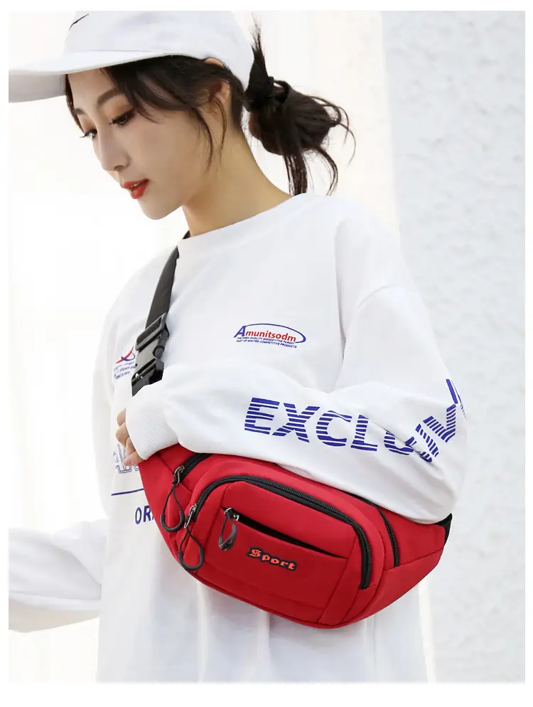 Waterproof Oxford Cloth Waist Bag for Business & Sports — feature 10
