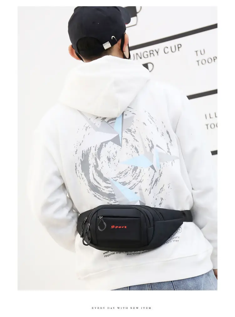Waterproof Oxford Cloth Waist Bag for Business & Sports — feature 15