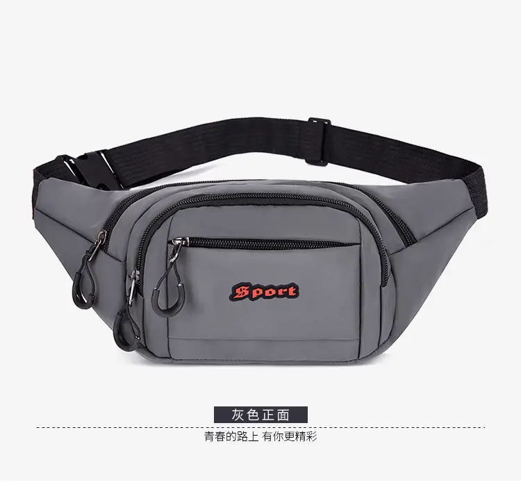 Waterproof Oxford Cloth Waist Bag for Business & Sports — feature 16