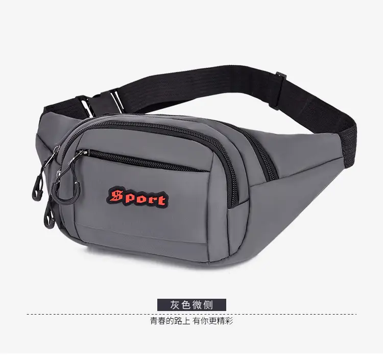 Waterproof Oxford Cloth Waist Bag for Business & Sports — feature 17